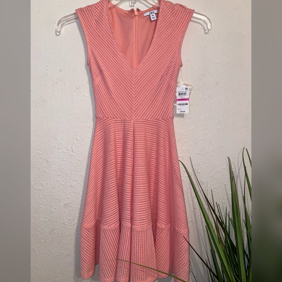 BAR lII BLUSHING PINK A LINE DRESS - Picture 2 of 7